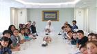 Diyanet İşleri Başkanı Erbaş, öğrencilerle bir araya geldi