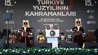 Cumhurbaşkanı Erdoğan, İstanbul’da “Türkiye Yüzyılı’nın Kahramanları” programına katıldı