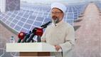 Diyanet İşleri Başkanı Erbaş, Kayseri’de Güneş Enerji Santrali’ni hizmete açtı