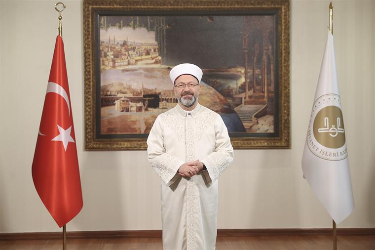 Diyanet İşleri Başkanı Erbaş, din görevlilerinin haftasını tebrik etti