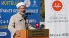 Diyanet İşleri Başkanı Erbaş, Ankara’da gençlik merkezi ve 4-6 yaş Kur’an kursunun açılışını yaptı