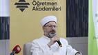 Diyanet İşleri Başkanı Erbaş, Türk İslam Düşüncesi ve Bilim Akademisi’nin ilk dersini verdi