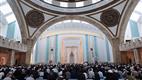 Diyanet İşleri Başkanı Erbaş, Ahmet Hamdi Akseki Camii’nde hutbe irad etti 