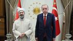 Cumhurbaşkanı Erdoğan, Diyanet İşleri Başkanı Erbaş’ı kabul etti