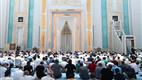 Diyanet İşleri Başkanı Erbaş, Ahmet Hamdi Akseki Camii’nde hutbe irad etti