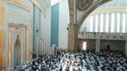 Diyanet İşleri Başkanı Erbaş, Ahmet Hamdi Akseki Camii’nde hutbe irad etti