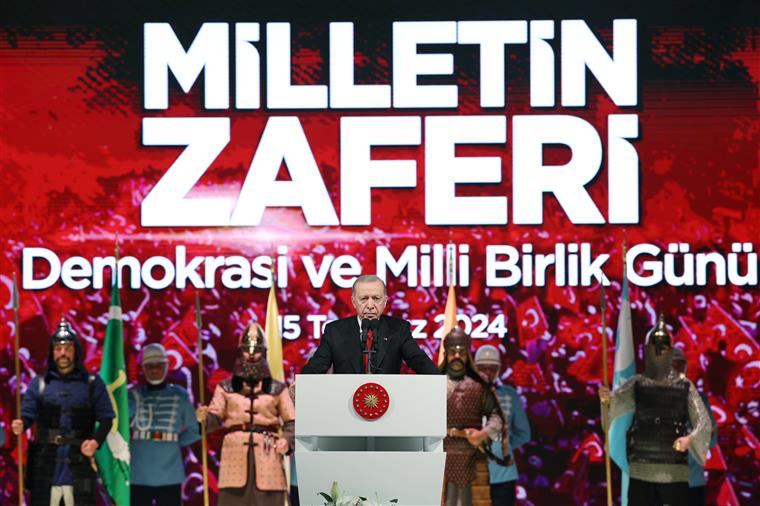 Cumhurbaşkanı Erdoğan, 15 Temmuz Demokrasi ve Milli Birlik Günü Anma Programı’na katıldı