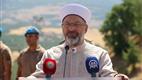Diyanet İşleri Başkanı Erbaş, Tunceli’de camii temeli attı