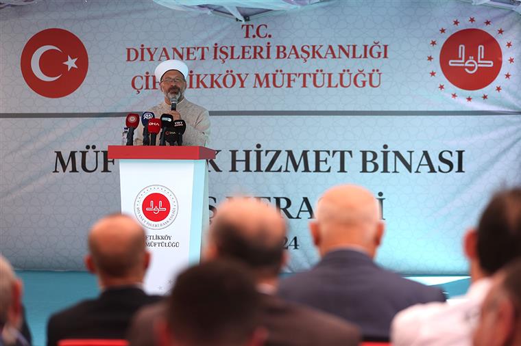 Diyanet İşleri Başkanı Erbaş, Yalova’da müftülük hizmet binasının açılışını yaptı