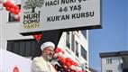 Diyanet İşleri Başkanı Erbaş, Osmaniye’de 4-6 yaş Kur’an kursunun açılışını yaptı