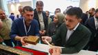 Cumhurbaşkanı Yardımcısı Cevdet Yılmaz, "Uluslararası İslam Sanatları Fuarı"nı ziyaret etti