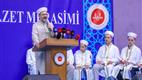 Diyanet İşleri Başkanı Erbaş, Ordu'da hafızlık icazet merasimine katıldı