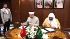 Suudi Arabistan ile “İslami İşler Alanında İşbirliği Mutabakat Zaptı” imzalandı