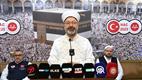 Diyanet İşleri Başkanı Erbaş, Mekke’de basın mensuplarıyla bir araya geldi