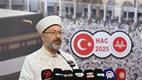 Diyanet İşleri Başkanı Erbaş, Mekke’de basın mensuplarıyla bir araya geldi