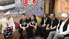 Diyanet İşleri Başkanı Erbaş, en genç ve en yaşlı hacı adaylarıyla buluştu