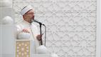 Diyanet İşleri Başkanı Erbaş, Ahmet Hamdi Akseki Camii’nde hutbe irad etti