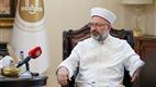 Diyanet İşleri Başkanı Erbaş, Suriye Vakıflar Bakanı Dr. Şükri’yi kabul etti