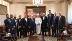 Diyanet İşleri Başkanı Erbaş, Suriye Vakıflar Bakanı Dr. Şükri’yi kabul etti