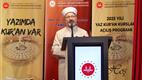 Diyanet İşleri Başkanı Erbaş, 2025 Yılı Yaz Kur’an Kursları Açılış Programı’na katıldı