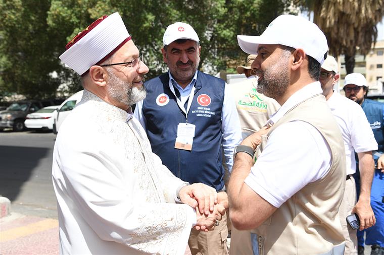 “Hasta hacılarımızın tedavi işlemleri başarılı bir şekilde yürütülmektedir”