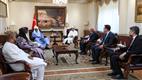 Diyanet İşleri Başkanı Erbaş, Nijer’in Damagaram Sultanı Sanda’yı kabul etti