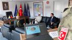 Diyanet İşleri Başkanı Erbaş, Bosna Hersek'te EUFOR Türk Temsil Heyeti Başkanlığını ziyaret etti