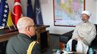 Diyanet İşleri Başkanı Erbaş, Bosna Hersek'te EUFOR Türk Temsil Heyeti Başkanlığını ziyaret etti