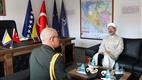 Diyanet İşleri Başkanı Erbaş, Bosna Hersek'te EUFOR Türk Temsil Heyeti Başkanlığını ziyaret etti