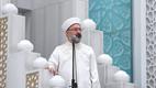 Diyanet İşleri Başkanı Erbaş, Ahmet Hamdi Akseki Camii’nde hutbe irad etti