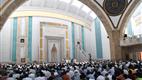 Diyanet İşleri Başkanı Erbaş, Ahmet Hamdi Akseki Camii’nde hutbe irad etti