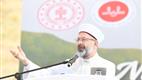 Diyanet İşleri Başkanı Erbaş, Şırnak'ta "Cudi Hz. Nuh'u Anma Merasimi"ne katıldı