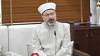 Diyanet İşleri Başkanı Erbaş, Türk devletlerinden gelen akademisyen ve öğrencilerle araya geldi