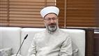 Diyanet İşleri Başkanı Erbaş, Türk devletlerinden gelen akademisyen ve öğrencilerle araya geldi