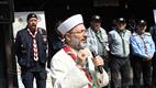 Diyanet İşleri Başkanı Erbaş, İstanbul’da Kudüs ve Filistin Davasını Destekleme Kampı’nı ziyaret etti 