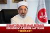 Diyanet İşleri Başkanı Arpaguş, din görevlilerinin haftasını tebrik etti