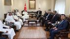 Diyanet İşleri Başkanı Arpaguş, Katar Vakıflar ve İslam İşleri Bakanı Ghanim ile görüştü