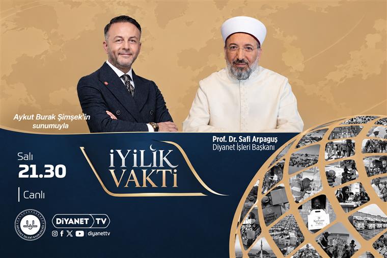 Diyanet İşleri Başkanı Arpaguş, Diyanet TV’ye konuk olacak