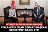 Diyanet İşleri Başkanı Arpaguş, Finlandiya İslam Cemaati Başkanı Bedrettin’i kabul etti