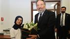 KKTC Başbakanı Üstel, Diyanet İşleri Başkanı Arpaguş’u kabul etti