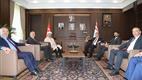 KKTC Başbakanı Üstel, Diyanet İşleri Başkanı Arpaguş’u kabul etti