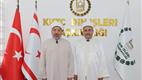 Diyanet İşleri Başkanı Arpaguş, KKTC Din İşleri Başkanı Moral’ı ziyaret etti