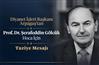 Diyanet İşleri Başkanı Arpaguş’tan Prof. Dr. Şerafeddin Gölcük hoca için taziye mesajı