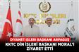 Diyanet İşleri Başkanı Arpaguş, KKTC Din İşleri Başkanı Moral’ı ziyaret etti