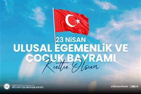 Diyanet’ten 23 Nisan Ulusal Egemenlik ve Çocuk Bayramı mesajı
