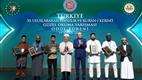 11. Uluslararası Kur’an-ı Kerim’i Güzel Okuma Yarışması’nda dereceye girenler, ödüllerini Cumhurbaşkanımız Erdoğan’ın elinden aldı