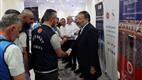 Diyanet İşleri Başkanı Arpaguş, hac organizasyonunda görevli personelle bayramlaştı