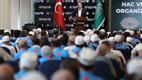 Diyanet İşleri Başkanı Arpaguş, hac organizasyonunda görevli personelle bayramlaştı