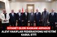 Diyanet İşleri Başkanı Arpaguş, Alevi Vakıflar Federasyonu heyetini kabul etti