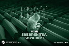 Diyanet İşleri Başkanı Arpaguş’tan Srebrenitsa soykırımı mesajı